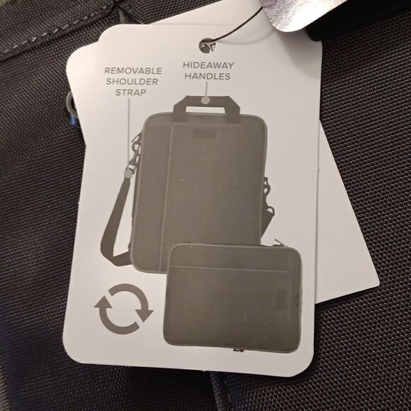 TARGUS SLIMCASE Grid Convertible Slimcase With Dome Protection Black - Picture 3 of 14